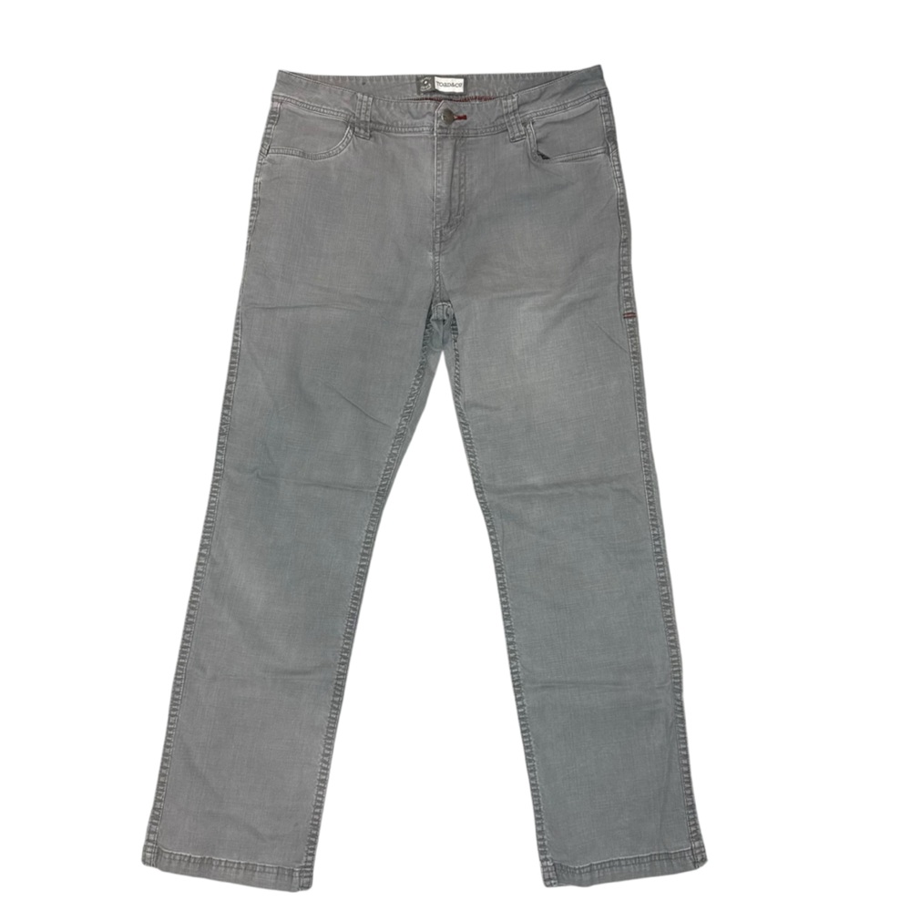 Toad&Co Men's Classic Gray Jeans insect‎ Repellent size 31